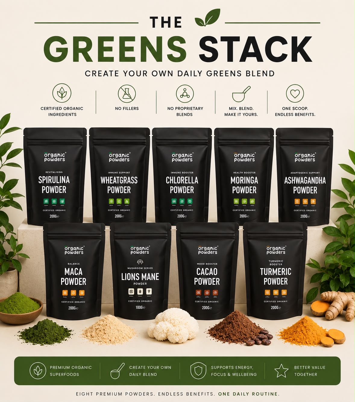 The Greens Stack