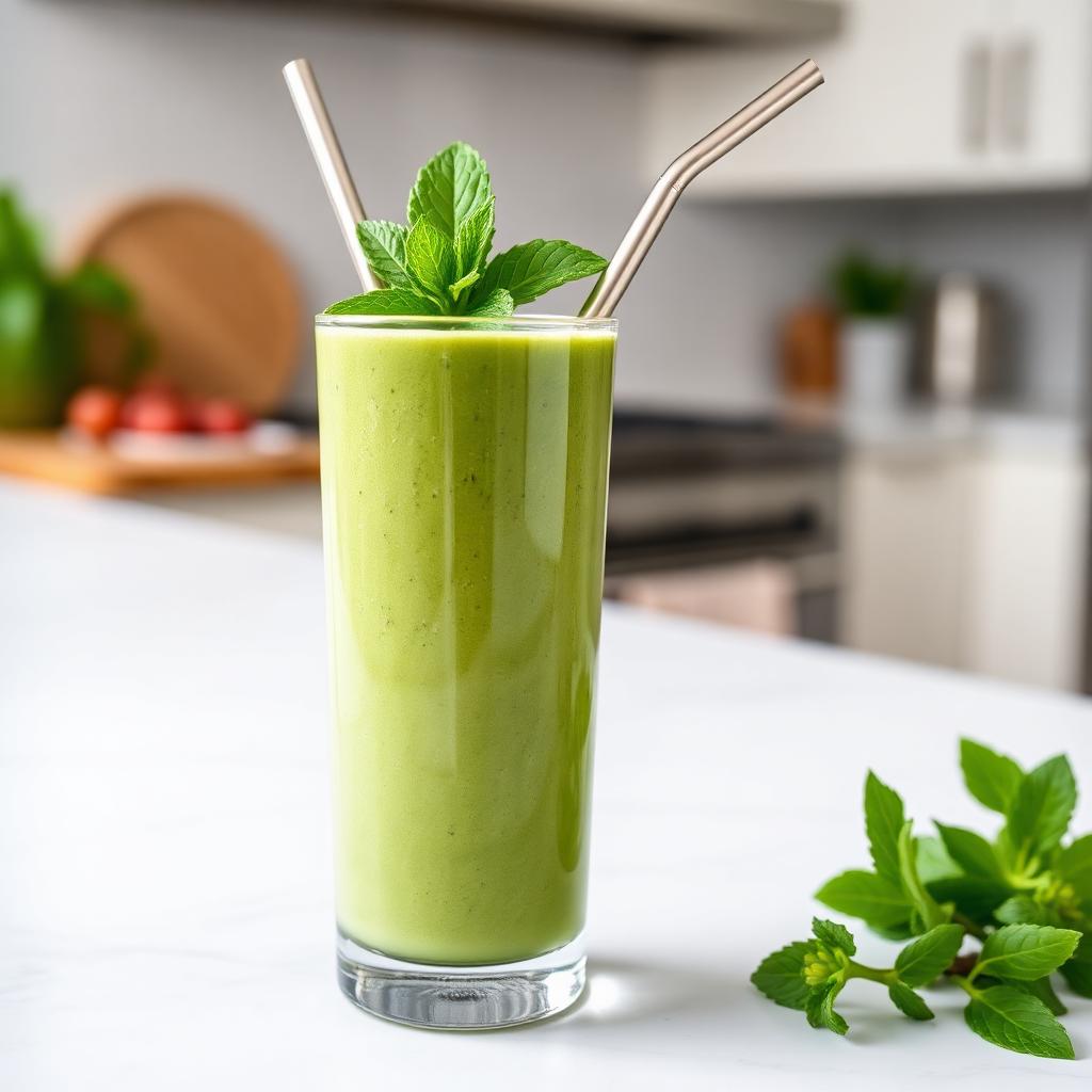Power-Up Matcha Protein Smoothie